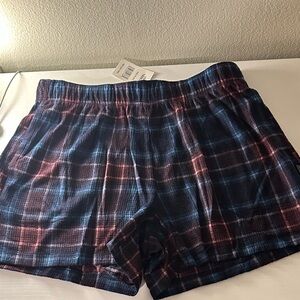 Women’s Sleep Shorts - Plaid